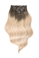Santorini Blonde - Invisible 20" Deluxe Clip In Remy Human Hair Extensions 200g